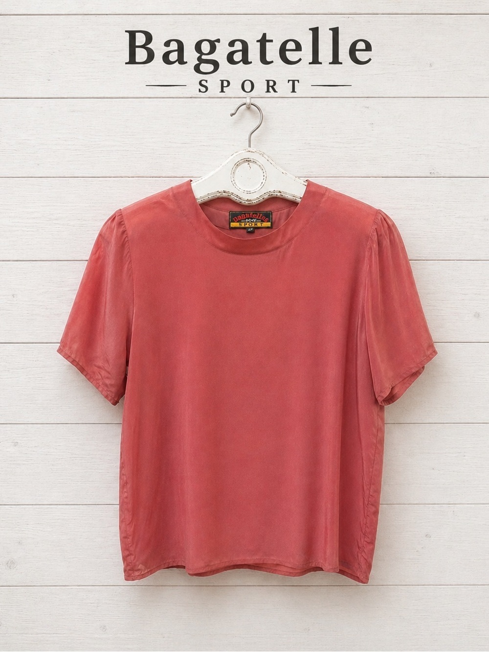 BAGATELLE SPORT Pink Short Sleeve Top – Size S